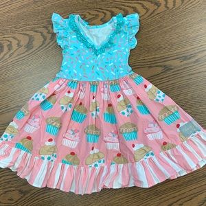 Eleanor Rose Cupcake & Sprinkles dress 3/4